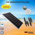 12V 160W Solar Panel Mono 160 Watt Fixed RV Camping Portable Battery Charger AU