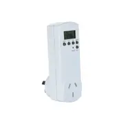 HPM D817SLIMDP - Slimline Digital 7 Day Timer 2 Pole 2400W - White