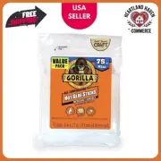Gorilla Hot Glue Sticks Mini Size 4 Inch x 0.27 Inch 75 Count Clear Pack of 1