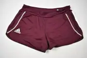 NWT Women's adidas Maroon Climacool Shorts Size M #A5
