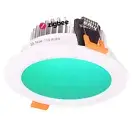 15W 120mm Smart ZigBee RGBCW LED Downlight Kit for Echo Plus SmartThings Hub Hue