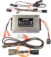 J&M Rokker 1000XXR 4-Channel Stage-6 Amp Kit 4 Harley 24 FLHX