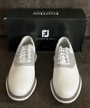MyJoys Traditions Spiked Men’s Custom Golf Shoes Extra Wide Size- 11.5