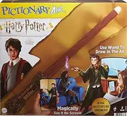 Pictionary Air Harry Potter Drawing Game Wand Pen Party Fantasy Themed Mattel