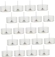 CIMAXIC 1 Set All-Inclusive Candle Making Kit Clear Round Candle Jars Wicks Reusable Molds Home Decor Family Craft Activities Accessory