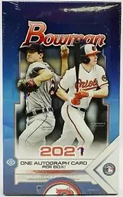 2021 Bowman Baseball Hobby Box FACTORY SEALED