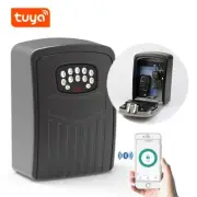 Tuya Smart Key Lock Box Wall Mounted Aluminum Alloy Key Safe Box Weatherproof
