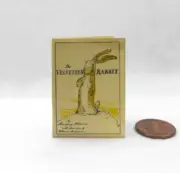 1:6 Scale The VELVETEEN RABBIT Miniature Illustrated Readable Book Fairy Tale