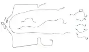 Stainless Steel Brake Lines 1979-83 Toyota Pick UP Truck 4wd, Short Bed, Reg Cab (for: Toyota)