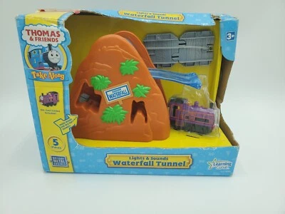 NEW Thomas Tank Engine Take Along "Lights And Sounds Waterfall Tunnel"