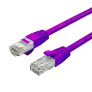 Cruxtec Cat6 Ethernet Cable - 0.5m - Purple [RC6-005-PU]