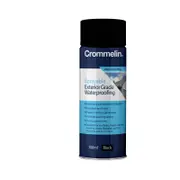 Crommelin 100ml Black Sprayable Exterior Grade Waterproofing