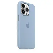 Silicone Case With Magsafe For Iphone 13 Pro Phone Case Blue Fog