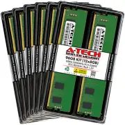A-Tech 96GB 12x 8GB 1Rx8 PC4-25600R DDR4 3200MHz ECC REG RDIMM Server Memory RAM