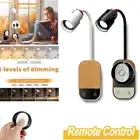 Dimmable LED Table Lamp Wall Reading Study Night Light Bedside Bedroom +Remote