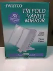 swissco tri fold vanity mirror