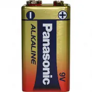 Panasonic 6LR61T/1SK Industrial Grade 9V size Alkaline Battery