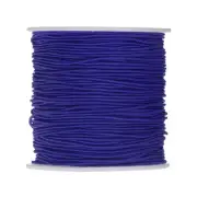 1mm Dia 328ft Latex Elastic String for Bracelet Stretchy Cord, Blue