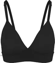 [Harper wilde] Bliss Triangle Bralette - Ultra-Soft & Lightweight Deep V Bralette with Adjustable Straps