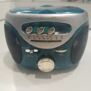 ELECTRO BRAND MINI TWIN SPEAKER AM/FM PORTABLE RADIO 7414