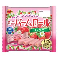 在飛比找蝦皮購物優惠-（低價好貨）北日本 迷你 草莓 蛋糕捲12枚
