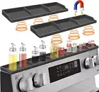 Stove Top for Shelf Silicone,30 Inch Magnetic over the Stove Spice Rack of Shelf
