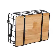 Storage Basket Base Kitchen Fruit Drain Bowl Wicker Wire Baskets