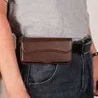 Belt Clip Leather Card Packet Case Holster Pouch For Samsung Galaxy Z Fold3 4 56