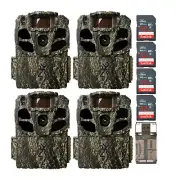 Browning Dark Ops Full HD Extreme Trail Camera with 32GB SD Card Bundle 4 Pack