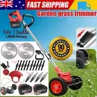 Cordless Electric Grass Trimmer Garden Cutter Brush Mower Whipper Snipper