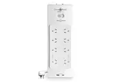 PowerShield ZapGuard 8 Way Surge Board w/ Quick USB Charging PSZ8U2