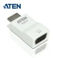 在飛比找Yahoo奇摩購物中心優惠-ATEN HDMI 轉VGA 視訊轉換器(VC810)