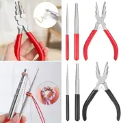 Wire Looping Tool Set with Wire Looping Mandrel & Bail Making Plier for Jewelry
