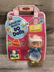 1982 Remco A Mel Appel Around the World in 80 Dolls USA Blonde Doll NIP