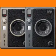 FUJIFILM INSTAX MINI EVO Hybrid Instant Camera 90th Anniversary Bundle