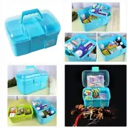 Multipurpose 11'' Clear Plastic Storage Box/Tool Box/Sewing Box Organizer