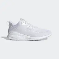 在飛比找Yahoo!奇摩拍賣優惠-ADIDAS ALPHABOUNCE 白 全白 慢跑鞋 健身