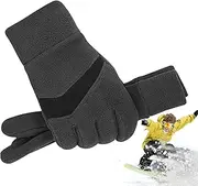 [Generic] Warm Gloves for Women - Warm Thermal Gloves Touchscreen Fleece Winter Gloves,Non-Slip Windproof Men Gloves Soft Insulated Gloves for Driving & Running