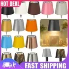 2Pcs Portable LED Table Lamp Warm Light & RGB Rechargeable Cordless Table Lamp