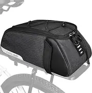 WOTOW Bike Rear Seat Bag, Bicycle Backseat Bag Cycling Pannier Rear Rack Trunk Bag Chest Bag Water Resistant 7L Massive Capacity for Outdoor Traveling Hunting Commuting