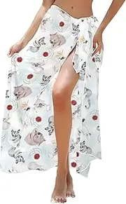 [Generic] Australian Animals Koala, Sugar Glider, Wombat Long Beach Sarong Wrap