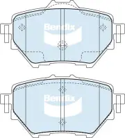 Bendix General CT Front Brake Pad Set for Peugeot 308 2.0L DIESEL DW1OFD 2014 - (for: Peugeot)
