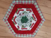 HANDMADE CHRISTMAS TABLE TOPPER ONE OF A KIND LOT #2