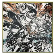 ONE PIECE Illustration Shikishi Card IKAY#2 Ace Yamato BANDAI Japan