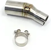 Exhaust Pipe Muffler For Kawasaki For VER&SYS 250 For VER&SYS 300 Motorcycle Exhaust Pipe Retrofit Linkage Tube Slip-On Muffler Stainless Steel 51mm