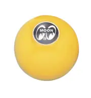 Mooneyes Universal Yellow Shift Knob w Black Moon Logo Size Small 1.75 MP021YBSU