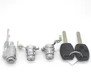 Lock Set Ignition Switch Barrel Door Lock Barrel with 3-Button Keys CRV 2003-2006 car Door Lock