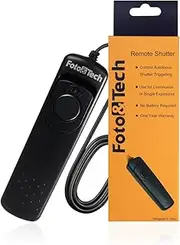 [Foto&Tech] Wired Remote Shutter Release Control Replaces Nikon MC-30 for Nikon DSLRs w/10-Pin Connection D850, D5, D500, D4s, D4, D3, D3x, D3s, D810A D810 D800 D800E D2 D2H D2Hs D2X D300 D300s D700