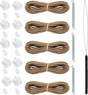 Repair Parts for Window Blinds, Vertical Blind Repair Tabs, RV Cover Repair Kit, Window Shade Blinds String Repair Kit, Vertical Blind Repair Tabs for Travel Trailer
