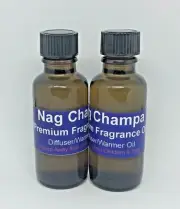 NAG CHAMPA PREMIUM FRAGRANCE OIL 2x 30ml Nagchampa Free Shipping